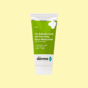 The Derma Co 1% Salicylic Acid Oil-Free Daily Face Moisturizer 50g