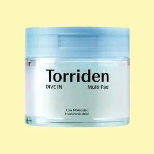 Torriden DIVE-IN Vegan Hyaluronic Acid Toner Pads for Face (80 Pads)
