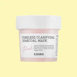 Cosrx Poreless Clarifying Charcoal Mask Pink - 110g