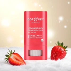 Dot and Key Strawberry Dew Sunscreen Stick SPF 50+ PA++++ 20g on the go