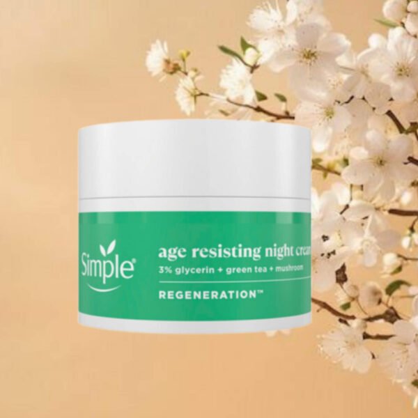 Simple Age Resisting Night Cream 50ml - Image 2