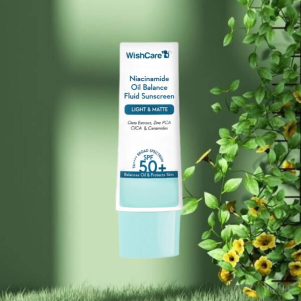 Wishcare Niacinamide Oil Balance Fluid Sunscreen 50gm