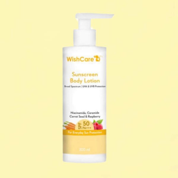 Wishcare SPF50 Sunscreen Body Lotion 200ml
