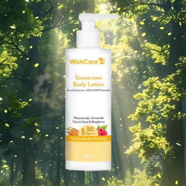 Wishcare SPF50 Sunscreen Body Lotion 200ml