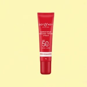 Dot & Key Ceramide Peptide Tinted Lip Balm SPF 50 - Red Romance