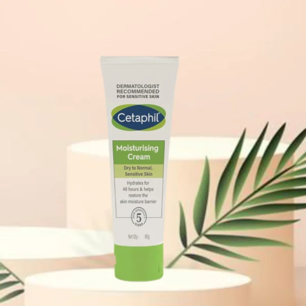 Cetaphil Moisturizing Cream Dry To Normal Sensitive Skin 80g - Image 2