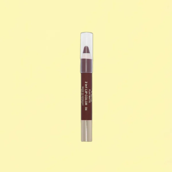 Miss & Mrs. Nina Flat Matte 2 in 1 Lip Color (04)