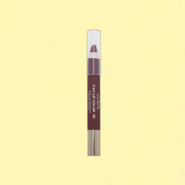 Miss & Mrs. Nina Flat Matte 2 in 1 Lip Color 06