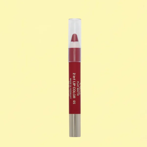 Miss & Mrs. Nina Flat Matte 2 in 1 Lip Color 05