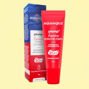 Aqualogica Plump+ Luscious Tinted Lip Balm (Crimsom Candy)
