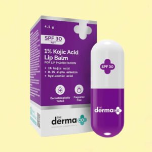 The Derma Co 1% Kojic Acid Lip Balm SPF 30