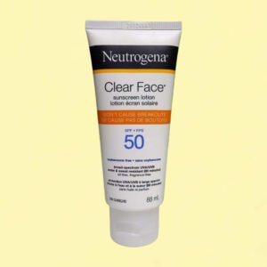 Neutrogena Clear Face Liquid Lotion Sunscreen Broad Spectrum SPF50 - 88ml