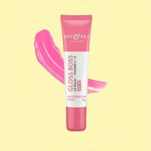 Dot & Key Gloss Boss Vitamin C + E Lip Balm with SPF30 Watermelon Rush 12gm