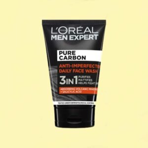 L’Oreal Men Expert Pure Carbon Anti-Imperfection 3in1 Daily Facial Wash - 100ml