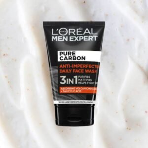 L’Oreal Men Expert Pure Carbon Anti-Imperfection 3in1 Daily Facial Wash - 100ml