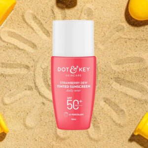 Dot and Key Strawberry Dew Tinted Sunscreen SPF 50+ PA++++ 01 Porcelain
