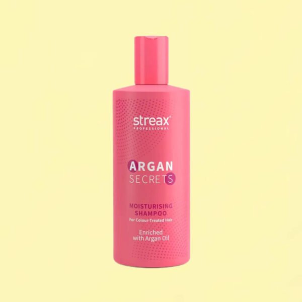 Streax Professional Argan Secrets Moisturising Shampoo For Colour Treated Hair 300ml