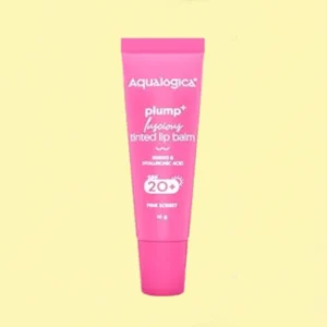 Aqualogica Pink Sorbet Plump+ Luscious Tinted Lip Balm with Berries and Hyaluronic Acid - 10g