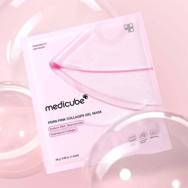 Medicube PDRN Pink Collagen Gel Mask (1 Sheet) 28gm - Image 2